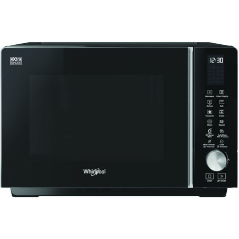 Microondas combinado de superficie plana Whirlpool MWF 259 SB 25 L 800 W Negro, Plata