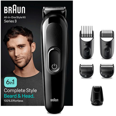 Braun mgk3410, cortador de pelo negro (1/5)