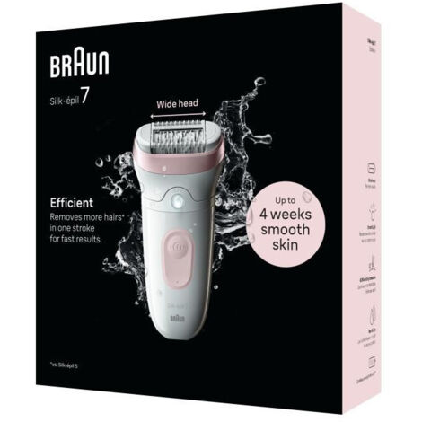 Braun Silk-épil 7 7-000 Rosa, Blanco (1/5)