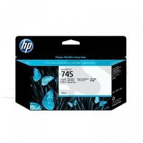HP 745 130-ml DesignJet Photo Black Ink Cartridge cartucho de tinta 1 pieza(s) Original Rendimiento estándar Foto negro