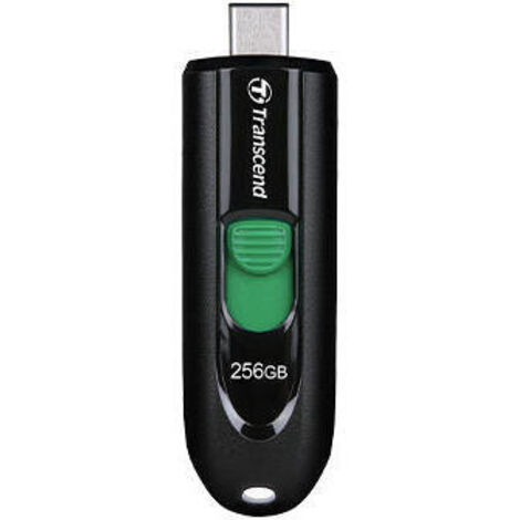 Transcend JetFlash 790C unidad flash USB 256 GB USB Tipo C 3.2 Gen 1 (3.1 Gen 1) Negro (1/3)