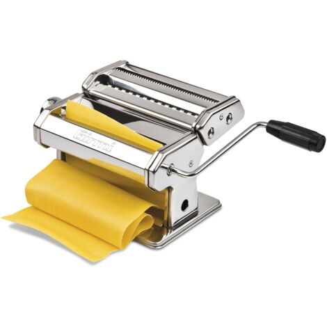Máquina de pasta manual Girmi IM90 en acero inoxidable.