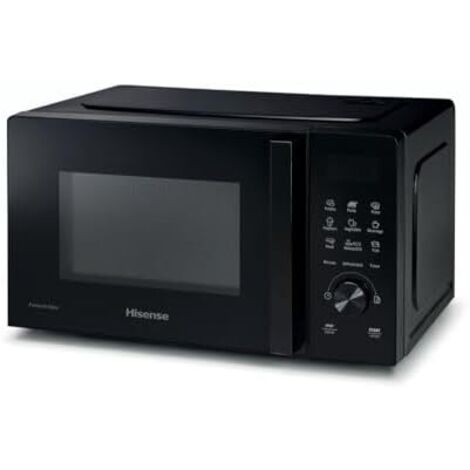 Hisense, H20MOBSD1H MWO Only 20L Apertura de puerta izquierda Pantalla LED con botones 9 funciones Potencia máxima 700W
