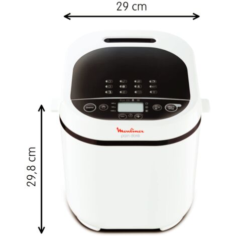 Moulinex Pain Doré Máquina de Pan Blanco Compacta