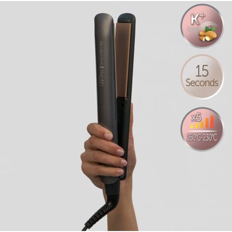 Remington S 8598 Plancha de pelo Caliente Negro, Gris 3 m (1/5)