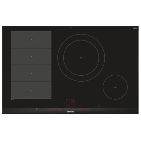 Siemens EX875LEC1E hobs Negro, Acero inoxidable Integrado Con placa de inducción 4 zona(s) (1/4)