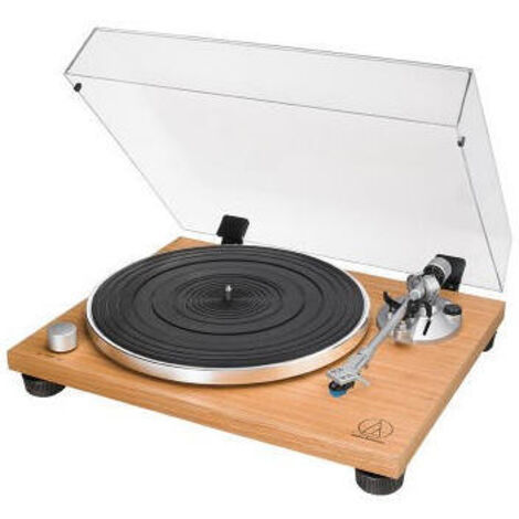Audio-Technica AT-LPW30TK Tocadiscos de tracción por correa Madera (1/3)