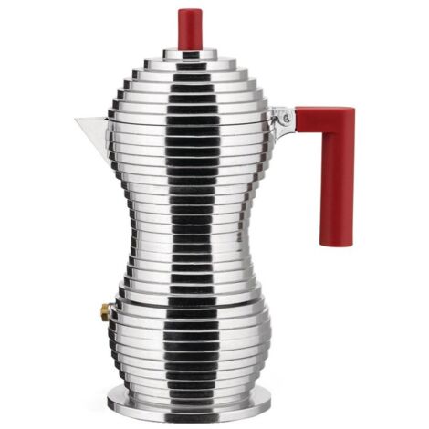 Cafetera italiana Manual ALESSI MDL02/3RFM Aluminio