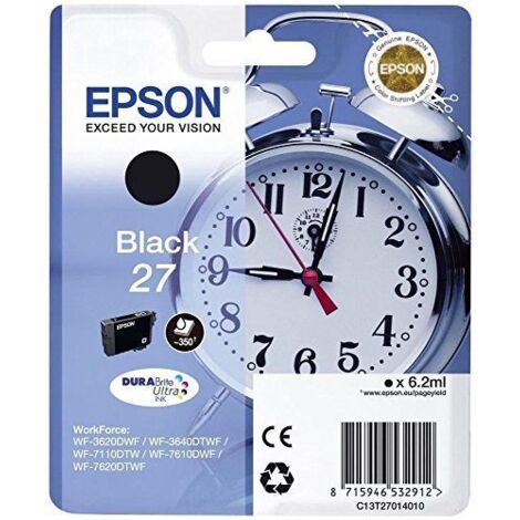 Epson Alarm clock C13T27014022 cartucho de tinta 1 pieza(s) Original Negro (1/5)