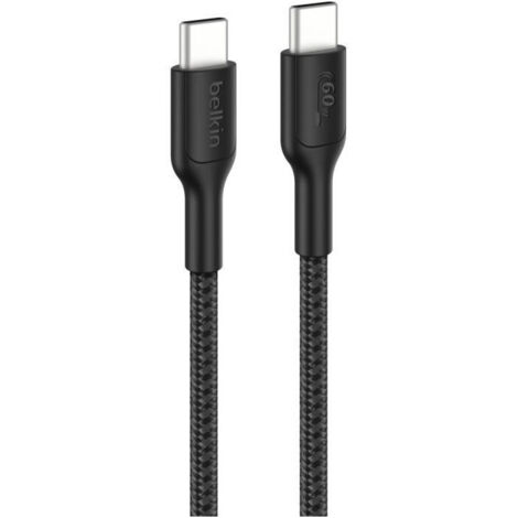 Belkin ENA008HQ2MBK cable USB USB 2.0 2 m USB C Negro (1/5)