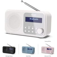 Sharp DR-P520(GY) Osaka Radio portable DAB+ et FM avec Bluetooth - Gris orage