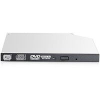 HPE 9.5mm SATA DVD-RW JackBlack Gen9 Optical Drive unidad de disco óptico Interno DVD Super Multi DL Negro, Gris