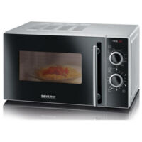 microondas grill 20l 700w plata/negro - MW7771 - severin -