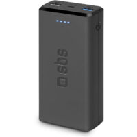 SBS TTBB20000FASTK batería externa Polímero de litio 20000 mAh Negro