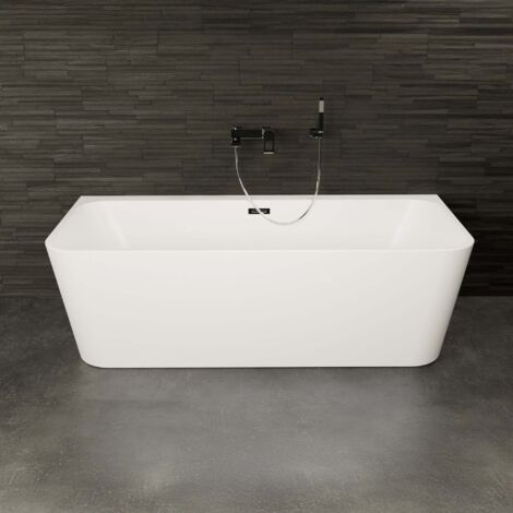 Bañera exenta - Mint 180 blanche - Blanco - 180 x81 x57 cm, by SPALINA