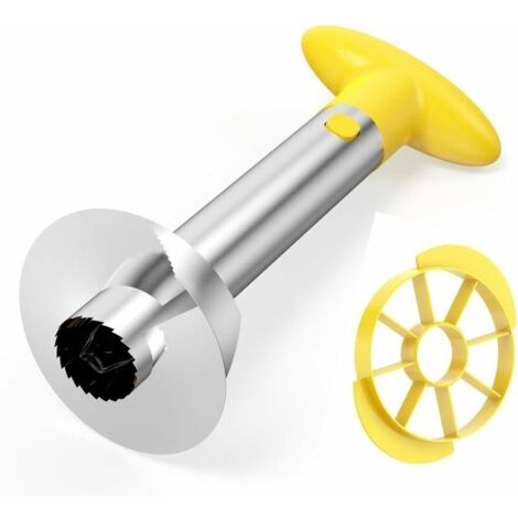 Ananas-Schäler Aus Edelstahl – 2 Stück Set, Praktisch Und Schnell