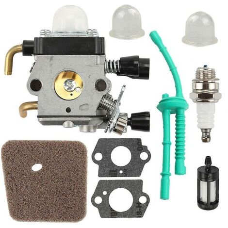 Ulisem Vergaser-Luftfilter-Set für Stihl Fs45 Fs46 Fs55 Fc55 Fs38 HS45 Fs74 Fs75 (1/5)