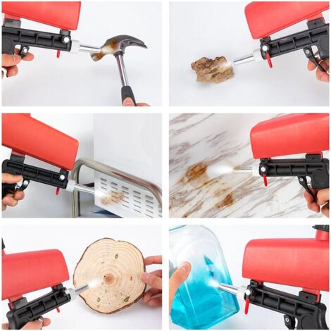 Pneumatische Sandstrahlpistole Mit Großvolumentopf - Handheld Für Industrie & Auto