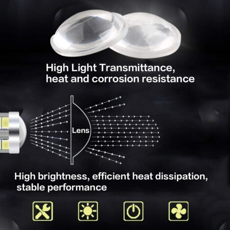 Boddceto 5 Stück 200W Dualfarben-Hochleistungs-LED Produktbild-Vorschau 2