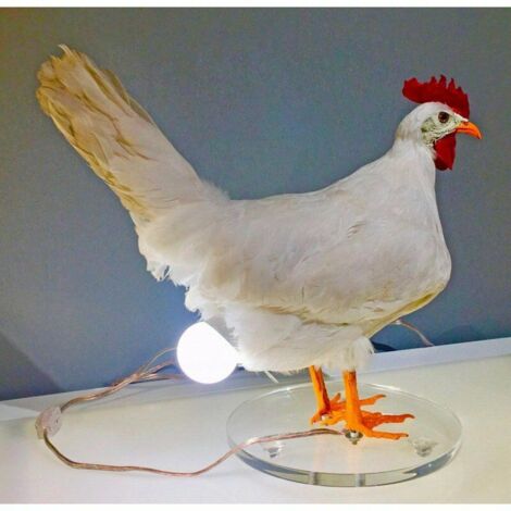 Huhn LED-Ei-Lampe Nachtlicht Präparatoren Ei Schreibtischlampe Ulisem