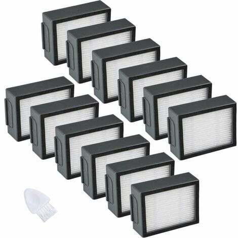 12er-Pack Filter kompatibel mit iRobot Roomba e/i-Serie, Hochleistungs-Ersatzfilter – Staubsaugerzubehör e5 e6 i3 i4 i6 i7 i7+ i8 i8+ (1/5)
