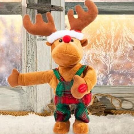 Elektrischer Weihnachtsmann Figur - Tanzende Dekoration Mit Musik Für Weihnachtsdeko