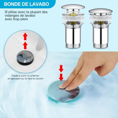 Waschbecken Überlaufabdeckungen - 4-tlg. Set Aus Silikon