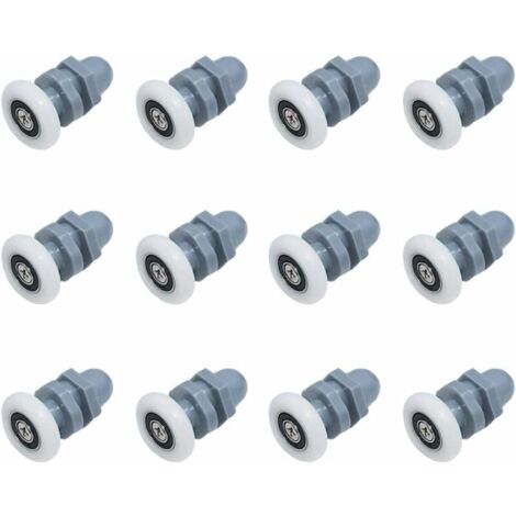 Brelet Duschrollen-Set – 8 Rollen, 25 Mm Mit M6 Schrauben, Für Schiebetüren Aus Glas
