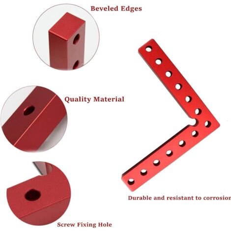 2x Eckklemme 90 Grad Rechtwinklige Klemmen Für Crafting