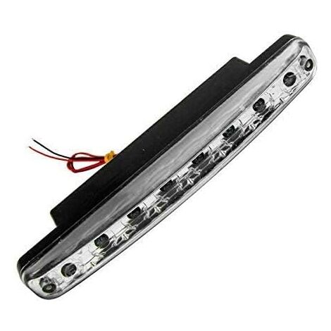 YMYNY 2 Stück Superhelle weiße 8 LED-Tagfahrlicht-Scheinwerfer fürs Auto