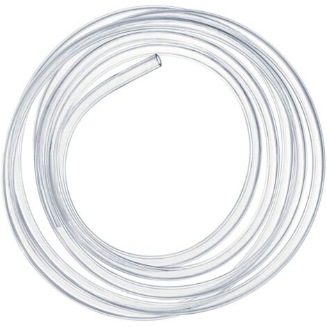 YMYNY 10 Meter transparenter Druckschlauch, 10 × 12 mm flexibles PVC-Rohr (1/4)