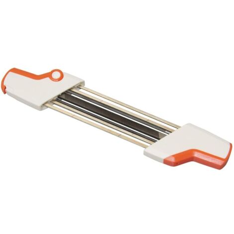 YMYNY Für Stihl-Kettensägenschärfer, kompatibel mit Stihl 3/8inp-Kettensägenkette, Stihl 2-in-1 4,0 mm Easy File