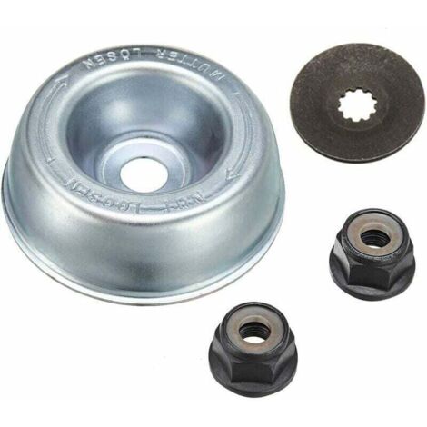 YMYNY 4-teiliges/Set Ersatzklingen-Zubehörset für Rasenmäher aus Metall für STIHL-Freischneider. (1/4)