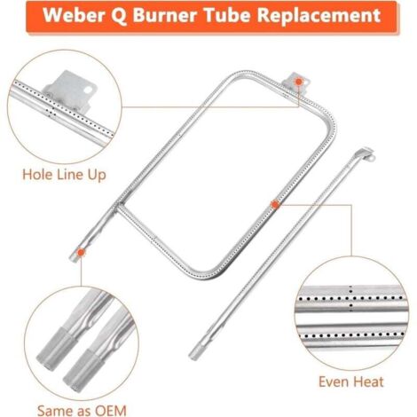 Gastro & Nahrungsmittelgewerbe Brennerset für 4-flammige Gas-Grill/-Bräter BRS4