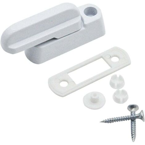 UlisemT Schloss Fenster Türschloss Schiebeschloss Hebelgriffschloss Kindersicherung Aluminiumtüren Schloss Hardware Zubehör (1/4)