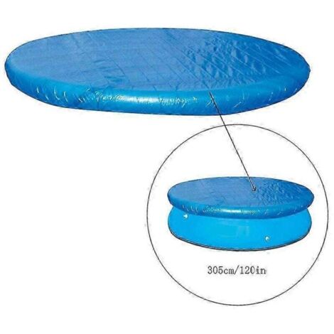 Runde Poolabdeckung 82x20 Cm - Verstellbar & Wasserdicht Aus Oxford-Gewebe
