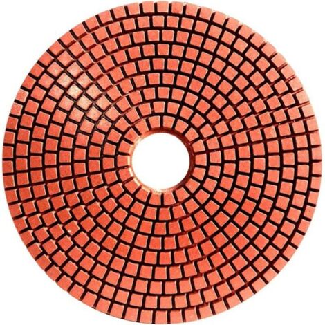 Ulisem 6 Zoll 150 mm Nass-/Trocken-Diamant-Polierpads Flexible Schleifscheiben für Beton, Granit, Marmor, Schleifscheibe mit 30–3000er Körnung, 100er Körnung
