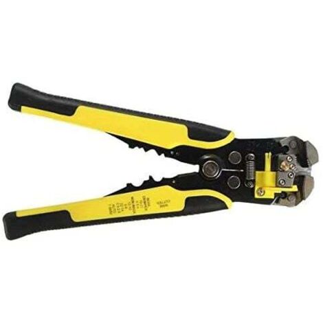 Automatische Abisolierzange 205mm Kabelzange Crimpzange inkl. Kabelschuhe Satz