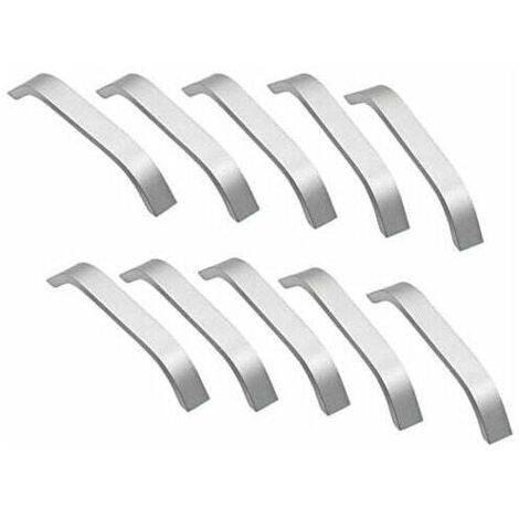 10 STÜCKE Schrankgriff-Silber Küchenschrankgriff 128 mm Schrankgriffe Küchenmöbel Schrank (1/5)