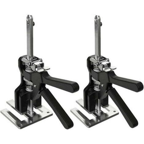 Arbeitssparender Arm, 2 Stück Viking Arm Präzisions-Spannwerkzeug Arbeitssparender Arm für Platten mit Schrankhebewerkzeug-Set mit Stangenständer, 150 kg