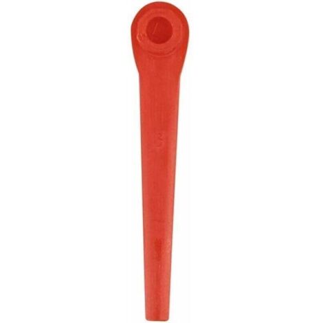 100-teiliges Set Kunststoffmesser für Gardena-Rasentrimmer, Ersatzmesser für Gardena-Rasentrimmer und Akku-Rasentrimmer (1/4)