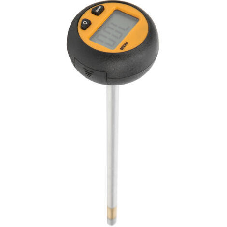 Digitales pH-Meter für Böden (pH 2,0 bis 8,5), hochpräzises Temperatur- und Feuchtigkeitsmessgerät für Ackerland, Obstplantagen und Gewächshäuser (1/5)