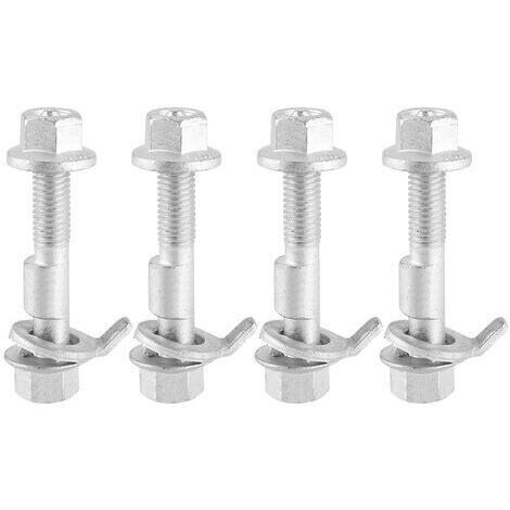 4-teiliges Sturzbolzen-Schraubenset für 4 Räder. Verstellbares Ausrichtungswerkzeug, Härtegrad 12,9 mm.