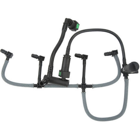 Kraftstoffschlauch, Kraftstoffleckschlauch 4M5Q9K022AG, universeller ABS-Kraftstoffschlauch als Ersatz für Ford Focus, C-Max, Ford Focus, Galaxy und Mondeo (1/4)