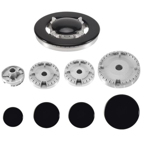 Gasherd-Brennerkappen, 5er-Packung, Ersatz-Brennerabdeckungen für Gasherde (1/4)