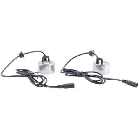 2er-Set Ultraschall-Luftbefeuchter (45 mm) ohne Stecker, Industrie-Nebelvernebler, 24-V-Zerstäuber mit europäischem Verneblerkopf (1/4)