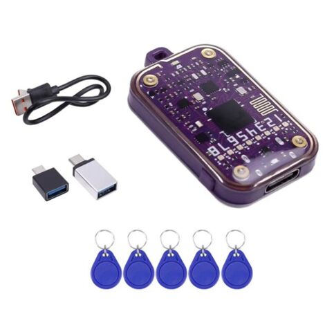 Chameleon Ultra Smart RFID-Chip-Lesegerät-Emulatorkarte mit EM125KHZ IC 13,56 MHz Decoder/Schreiber/ID-Tag-Duplikator