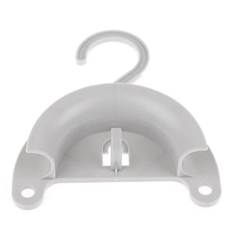 CPAP-Schlauchhalter mit Haken und Saugnapf zum Trocknen nach der Reinigung von Beatmungsgeräteteilen für den Schlaf