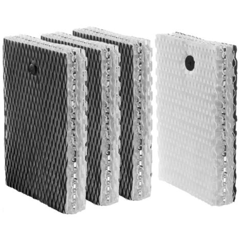 HWF100 Dochtfilter für Luftbefeuchter E, Ersatz für HWF100-UC3 BWF100 Luftbefeuchter – 4er-Pack (1/4)