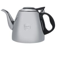 Induktionskochfeld-Teekanne mit hitzebeständigem Griff, Edelstahl-Kaffeekanne, Teekessel, Tee- und Kaffeeset (1,2 l)